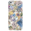 Заказать чехол для iPhone 5/5S в Москве. Чехол для iPhone 5 глянцевый, с полной запечаткой Банкноты от Виктор Гришин - готовые дизайны и нанесение принтов.