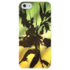 Заказать чехол для iPhone 5/5S в Москве. Чехол для iPhone 5 глянцевый, с полной запечаткой Цветок. Силуэт от Anna Lomachenko - готовые дизайны и нанесение принтов.