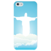 Заказать чехол для iPhone 5/5S в Москве. Чехол для iPhone 5 глянцевый, с полной запечаткой Иисус Христос от god - готовые дизайны и нанесение принтов.