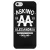 Заказать чехол для iPhone 5/5S в Москве. Чехол для iPhone 5 глянцевый, с полной запечаткой Asking Alexandria от geekbox - готовые дизайны и нанесение принтов.