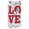 Заказать чехол для iPhone 5/5S в Москве. Чехол для iPhone 5 глянцевый, с полной запечаткой Doodle Love  от nakalyae7 - готовые дизайны и нанесение принтов.