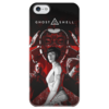 Заказать чехол для iPhone 5/5S в Москве. Чехол для iPhone 5 глянцевый, с полной запечаткой Призрак в доспехах от geekbox - готовые дизайны и нанесение принтов.