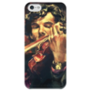 Заказать чехол для iPhone 5/5S в Москве. Чехол для iPhone 5 глянцевый, с полной запечаткой Sherlock от Дария Вовк - готовые дизайны и нанесение принтов.