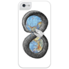 Заказать чехол для iPhone 5/5S в Москве. Чехол для iPhone 5 глянцевый, с полной запечаткой карта Мира. от veg90 - готовые дизайны и нанесение принтов.