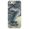 Заказать чехол для iPhone 5/5S в Москве. Чехол для iPhone 5 глянцевый, с полной запечаткой Мост Европы (картина Кайботта) от trend - готовые дизайны и нанесение принтов.
