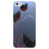 Заказать чехол для iPhone 5/5S в Москве. Чехол для iPhone 5 глянцевый, с полной запечаткой черно-красная правда от Андрей Лысюк - готовые дизайны и нанесение принтов.