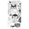 Заказать чехол для iPhone 5/5S в Москве. Чехол для iPhone 5 глянцевый, с полной запечаткой Arctic Monkeys от geekbox - готовые дизайны и нанесение принтов.