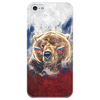 Заказать чехол для iPhone 5/5S в Москве. Чехол для iPhone 5 глянцевый, с полной запечаткой Русский Медведь от tutik_mutik@mail.ru - готовые дизайны и нанесение принтов.