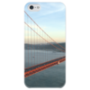 Заказать чехол для iPhone 5/5S в Москве. Чехол для iPhone 5 глянцевый, с полной запечаткой San Francisco Bridge от Nalivaev - готовые дизайны и нанесение принтов.