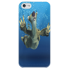 Заказать чехол для iPhone 5/5S в Москве. Чехол для iPhone 5 глянцевый, с полной запечаткой Ледниковый период (Сид под водой) от Аня Лукьянова - готовые дизайны и нанесение принтов.
