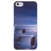 Заказать чехол для iPhone 5/5S в Москве. Чехол для iPhone 5 глянцевый, с полной запечаткой Самолет от flipside - готовые дизайны и нанесение принтов.