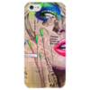 Заказать чехол для iPhone 5/5S в Москве. Чехол для iPhone 5 глянцевый, с полной запечаткой Girl                           от Savara - готовые дизайны и нанесение принтов.