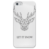 Заказать чехол для iPhone 5/5S в Москве. Чехол для iPhone 5 глянцевый, с полной запечаткой Dear Deer от Disignshop - готовые дизайны и нанесение принтов.
