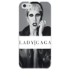 Заказать чехол для iPhone 5/5S в Москве. Чехол для iPhone 5 глянцевый, с полной запечаткой Lady Gaga от kostlaviypsych - готовые дизайны и нанесение принтов.