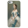 Заказать чехол для iPhone 5/5S в Москве. Чехол для iPhone 5 глянцевый, с полной запечаткой Александра, принцесса Уэльская от trend - готовые дизайны и нанесение принтов.