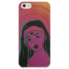 Заказать чехол для iPhone 5/5S в Москве. Чехол для iPhone 5 глянцевый, с полной запечаткой Коллекция "Psyhodelic" от Hartles от Hartles - готовые дизайны и нанесение принтов.