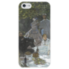 Заказать чехол для iPhone 5/5S в Москве. Чехол для iPhone 5 глянцевый, с полной запечаткой Завтрак на траве (Клод Моне) 1866 от trend - готовые дизайны и нанесение принтов.