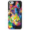 Заказать чехол для iPhone 5/5S в Москве. Чехол для iPhone 5 глянцевый, с полной запечаткой Жираф от Александр - готовые дизайны и нанесение принтов.