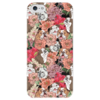 Заказать чехол для iPhone 5/5S в Москве. Чехол для iPhone 5 глянцевый, с полной запечаткой Dogs and flowers от Илья Щеблецов - готовые дизайны и нанесение принтов.