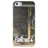 Заказать чехол для iPhone 5/5S в Москве. Чехол для iPhone 5 глянцевый, с полной запечаткой Fallout 4 Garage от MKT - готовые дизайны и нанесение принтов.