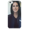 Заказать чехол для iPhone 5/5S в Москве. Чехол для iPhone 5 глянцевый, с полной запечаткой Lana Del Rey от flipside - готовые дизайны и нанесение принтов.