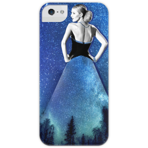 Заказать чехол для iPhone 5/5S в Москве. Чехол для iPhone 5 с подставкой, с полной запечаткой Night от Sam Cacao - готовые дизайны и нанесение принтов.