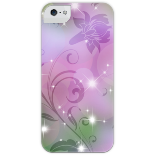 Заказать чехол для iPhone 5/5S в Москве. Чехол для iPhone 5 с подставкой, с полной запечаткой Лилия от Ирина - готовые дизайны и нанесение принтов.