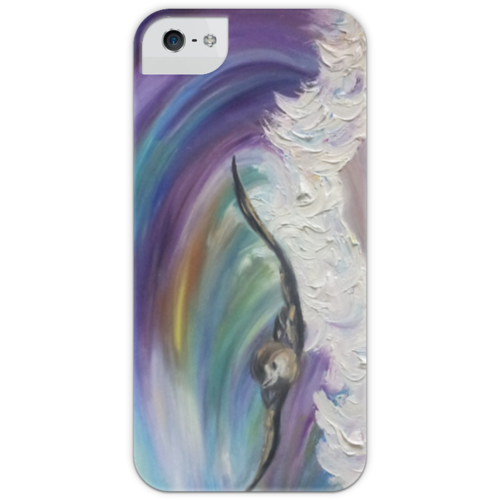 Заказать чехол для iPhone 5/5S в Москве. Чехол для iPhone 5 с подставкой, с полной запечаткой Шторм от rikart - готовые дизайны и нанесение принтов.
