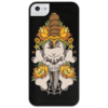 Заказать чехол для iPhone 5/5S в Москве. Чехол для iPhone 5 с подставкой, с полной запечаткой Череп от Media M  - готовые дизайны и нанесение принтов.