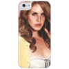 Заказать чехол для iPhone 5/5S в Москве. Чехол для iPhone 5 с подставкой, с полной запечаткой Лана Дель Рей от Дарья  - готовые дизайны и нанесение принтов.