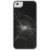 Заказать чехол для iPhone 5/5S в Москве. Чехол для iPhone 5 с подставкой, с полной запечаткой Разбитый экран от Hardgott - готовые дизайны и нанесение принтов.
