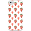 Заказать чехол для iPhone 5/5S в Москве. Чехол для iPhone 5 с подставкой, с полной запечаткой Акварельная клубника от Antaya - готовые дизайны и нанесение принтов.