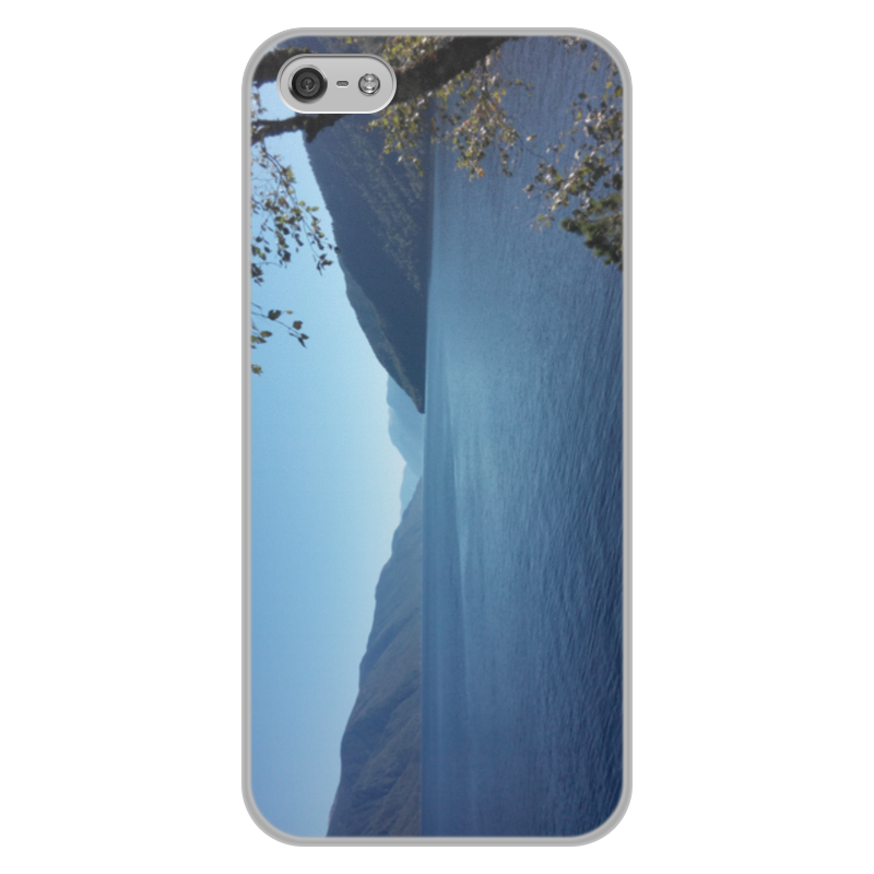Printio Чехол для iPhone 5/5S, объёмная печать Удивительный алтай силиконовый чехол на realme 5 pro озеро и горы для реалми 5 про