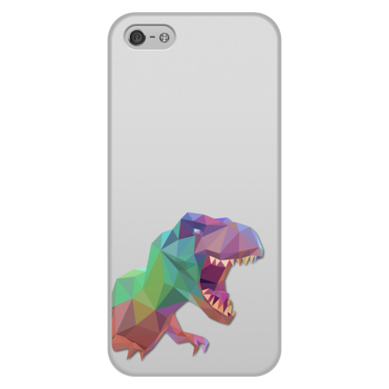 Printio Чехол для iPhone 5/5S, объёмная печать Динозавр силиконовый чехол на xiaomi mi 5s динозавр и утка для сяоми ми 5 с