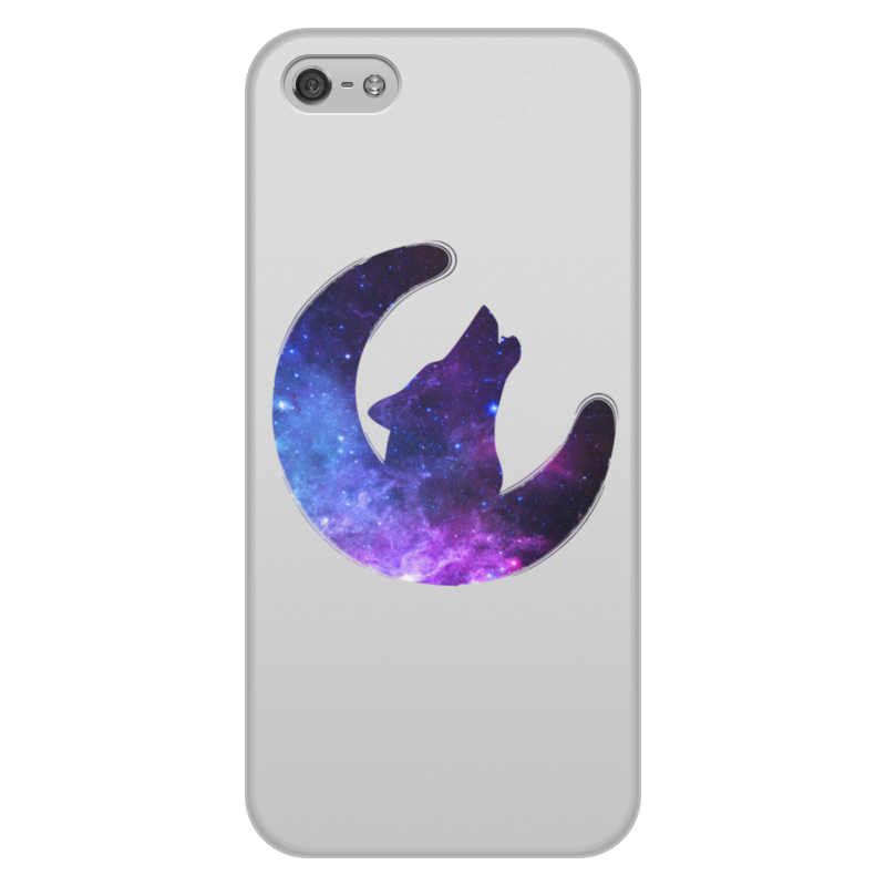 Printio Чехол для iPhone 5/5S, объёмная печать Space animals