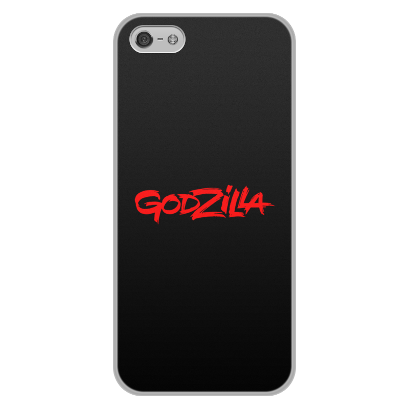 Printio Чехол для iPhone 5/5S, объёмная печать Godzilla printio чехол для iphone 6 объёмная печать godzilla