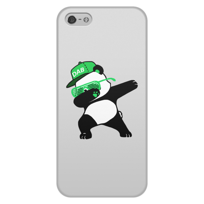 Printio Чехол для iPhone 5/5S, объёмная печать Dab panda printio чехол для iphone 6 plus объёмная печать dab panda
