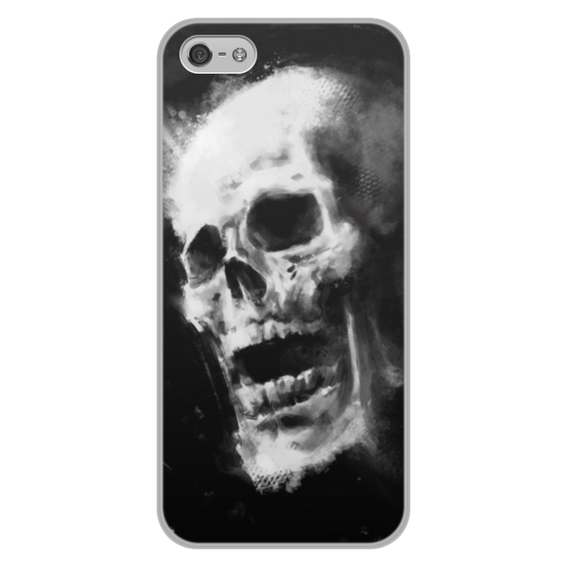 Printio Чехол для iPhone 5/5S, объёмная печать Skull