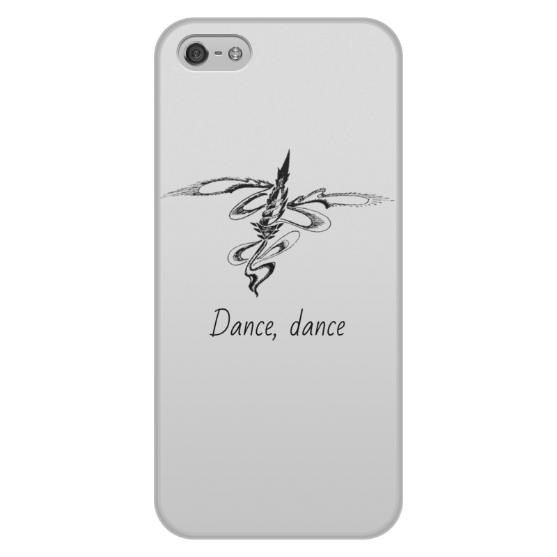 Printio Чехол для iPhone 5/5S, объёмная печать Танцы с ветром