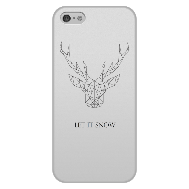 Printio Чехол для iPhone 5/5S, объёмная печать Dear deer printio чехол для iphone 11 объёмная печать let it be