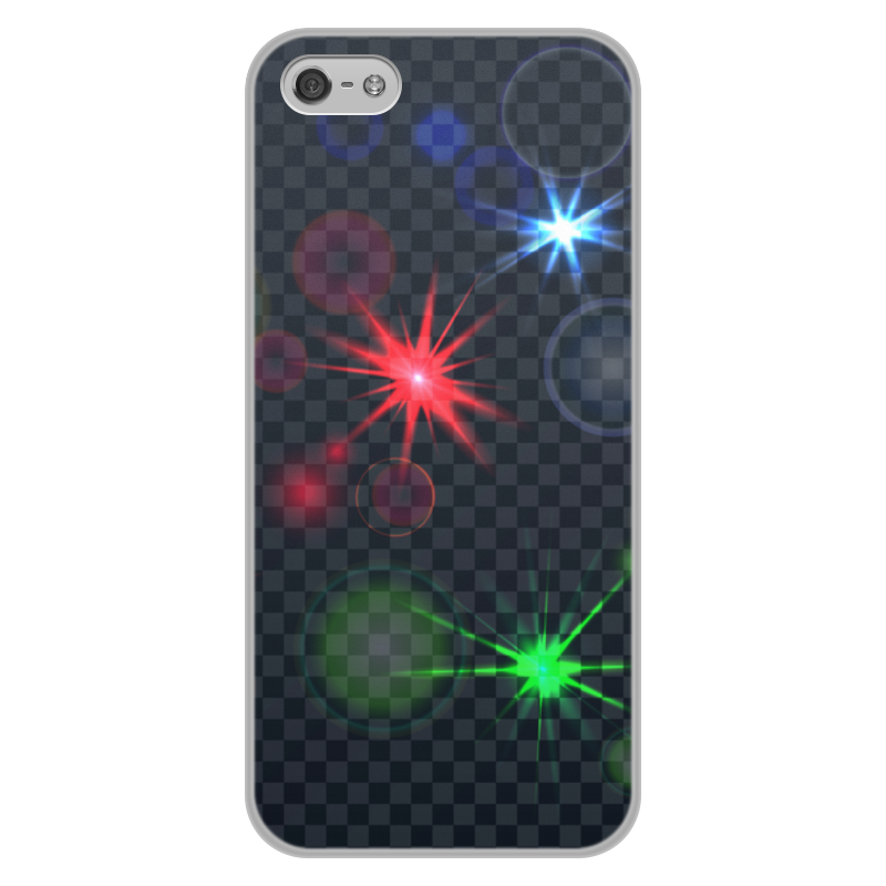 Printio Чехол для iPhone 5/5S, объёмная печать Звезды