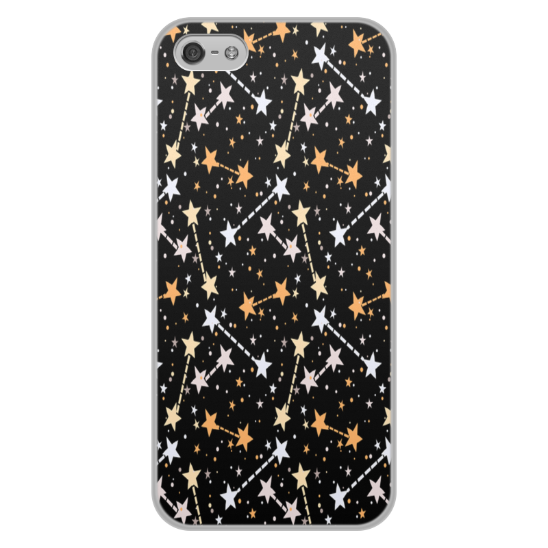Printio Чехол для iPhone 5/5S, объёмная печать Звезды