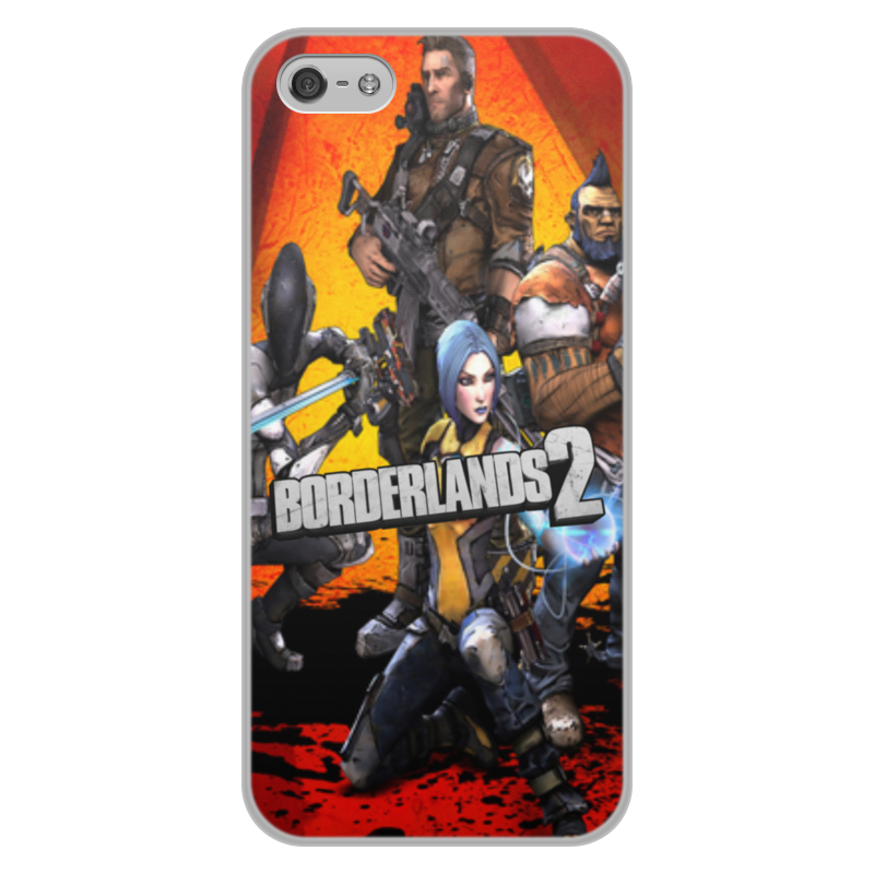 Printio Чехол для iPhone 5/5S, объёмная печать Borderlands 2