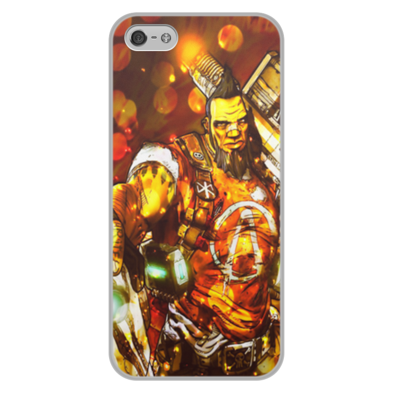 Printio Чехол для iPhone 5/5S, объёмная печать Borderlands