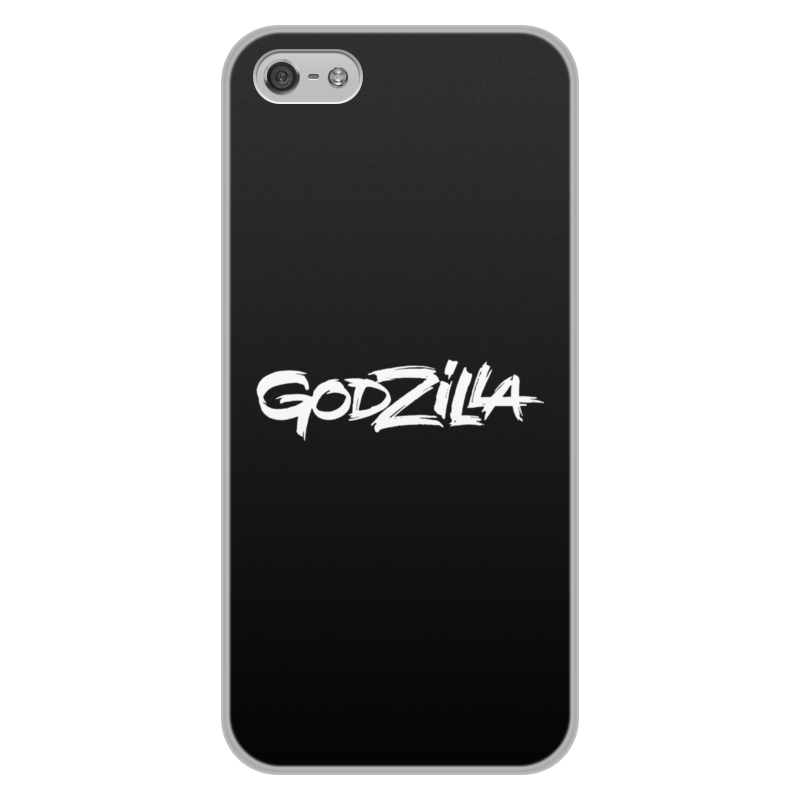 Printio Чехол для iPhone 5/5S, объёмная печать Godzilla