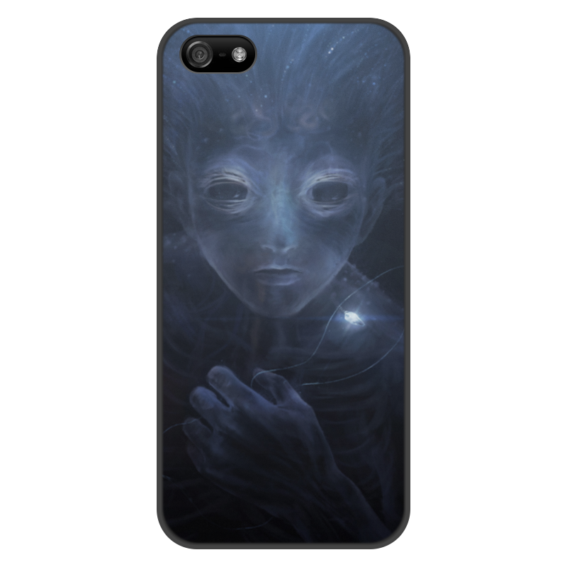 Printio Чехол для iPhone 5/5S, объёмная печать Призрак глубокого моря
