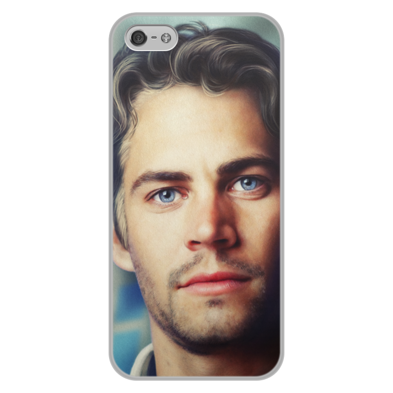 Printio Чехол для iPhone 5/5S, объёмная печать Пол уокер paul walker