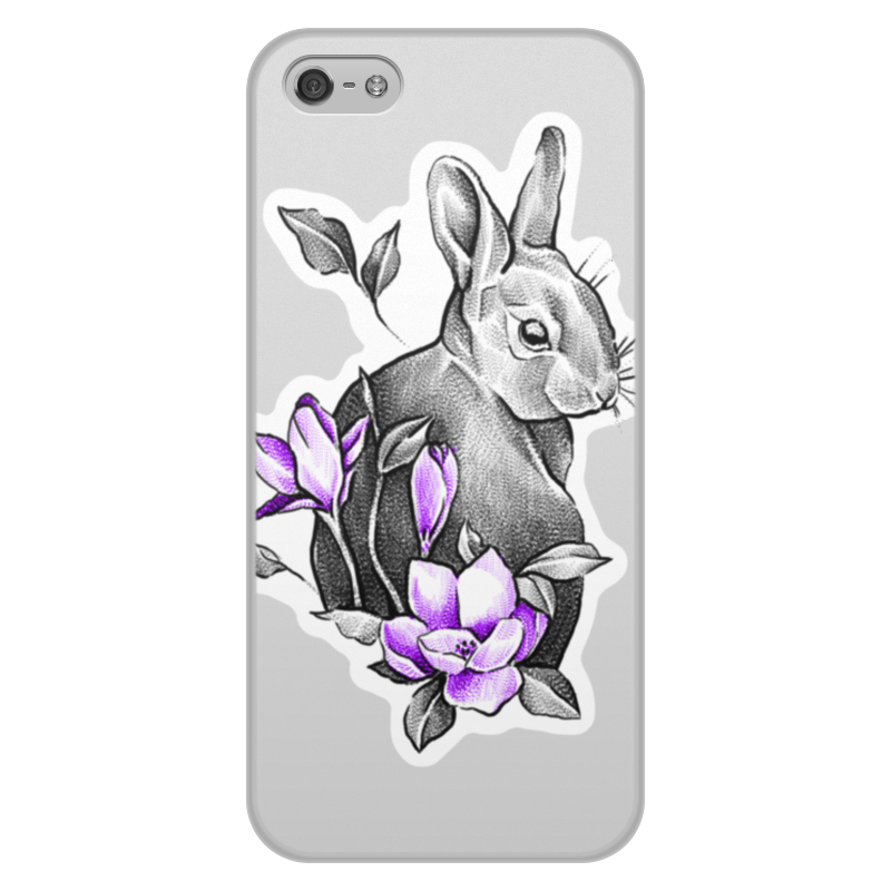 Printio Чехол для iPhone 5/5S, объёмная печать Кроля printio чехол для iphone 6 объёмная печать кролик