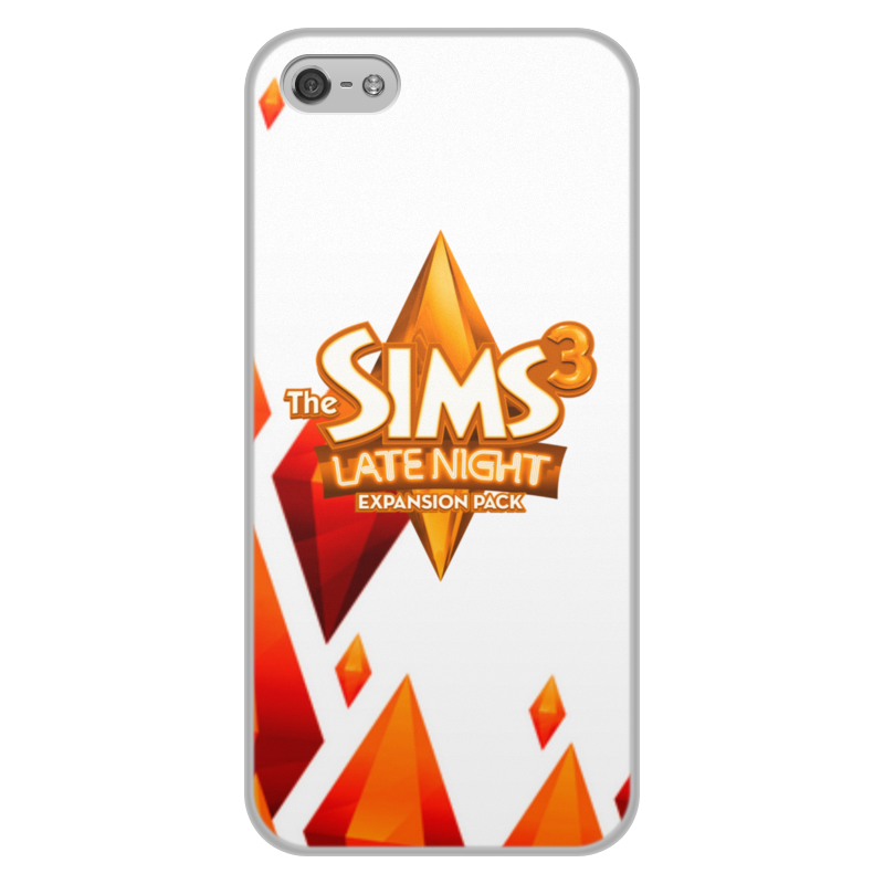 Printio Чехол для iPhone 5/5S, объёмная печать The sims 3