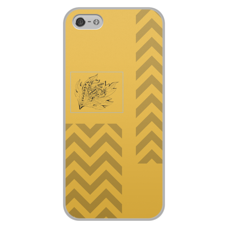 Printio Чехол для iPhone 5/5S, объёмная печать Золотая осень printio чехол для iphone 5 5s объёмная печать золотая осень
